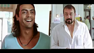 तू खुदकी पेहचान छुपा के दुसरो को उल्लू बनता है ना - Sanjay Dutt & Arjun Rampal Comedy Scenes