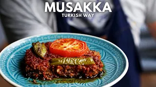 Musakka, Eggplant Moussaka Turkish Way