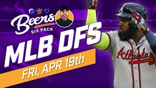 The HOTTEST Bat In MLB! | Friday MLB DFS DraftKings & FanDuel Picks - Beer's 6 Pack