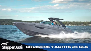 2022 Cruisers Yachts 34 GLS South Beach IO Luxury Sport Boat Tour SkipperBud's