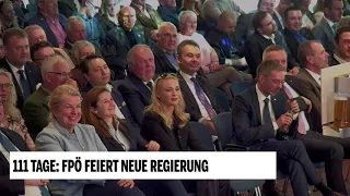 FPÖ feiert neue Regierung