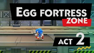 Sonic Superstars - Egg Fortress, Act 2: No Deaths