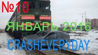 Подборка ДТП №10 январь 2016 Crash Car compilation №10 January 2016