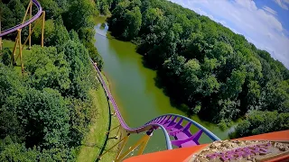 Apollo's Chariot POV, Busch Gardens Williamsburg -  August 18, 2021