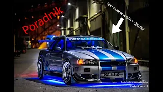 GTA 5 ONLINE I FAST & Furious 2® I ANNIS ELEGY RH 8 na Nissna gtr r34 I Poradnik #01