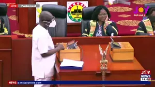 Finance Minister, Ken Ofori-Atta presents 2022 Mid-year budget review in Parliament