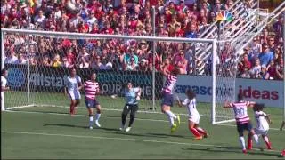 U.S. WNT vs. Costa Rica: Abby Wambach Goal 2 - Sept. 1, 2012