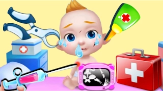 Baby Boss Care Dress Up Doctor Bath Time - How to Take Care of Naughty Baby - Kids Game Video