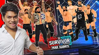 The Bloodline VS Owens, McIntyre, Brawling Brutes -WWE Survivor Series Wargames - WR3D