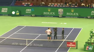 Roger Federer Shanghai 2017 Semi Finals Post Match On Court Interview
