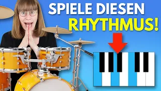 Spiel DIESEN Rhythmus am Klavier 🥁