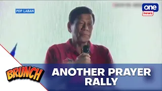 Brunch | Ex-Pres. Duterte attends Dumaguete prayer rally