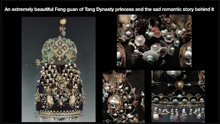 An extremely beautiful 凤冠 ( Feng Guan) of Tang Dynasty Princess