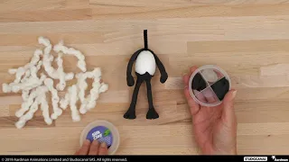 How to make your own Shaun the Sheep figure (Unboxing modelling set)