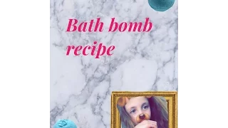 How to make a simple bath bomb (No citric acid)