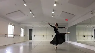 Gracie Smith - Contemporary Ballet Pointe - Floating