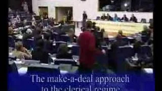 Maryam Rajavi at European Parliament (2004)