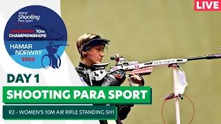 Hamar 2022 | Day 1 | R2 - women's 10m air rifle standing SH1 | WSPS 10m European Championships