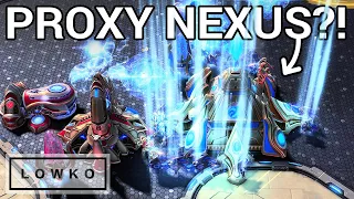 StarCraft 2: Astrea's PROXY NEXUS vs Trap?!