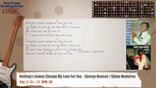 🎸 Nothing's Gonna Change My Love For You  - George Benson / Glenn Medeiros Guitar Backing Track