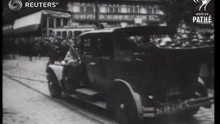 Assassins of Yugoslavia's King Alexander stand trial at Aix-en-Provence (1935)