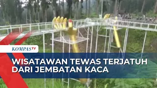 Jembatan Kaca Limpakuwus di Banyumas Pecah, Satu Wisatawan Tewas!