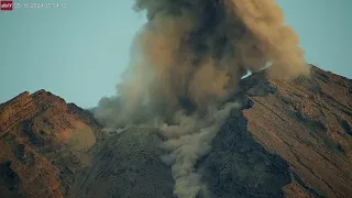 May 16, 2024: Eruption and Small Pyroclastic Flow at Semeru Volcano, Indonesia