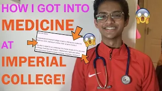 How I got into medicine at Imperial College! | Tips from an Imperial College Medic