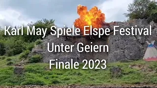 Karl May Spiele Elspe Festival 2023 Unter Geiern Finale Nachmittags- und Abendvorführung