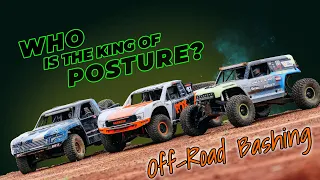Who is the King of Attitude? UDR + TB7 + DF7 Off-road Basing | Rc Cars
