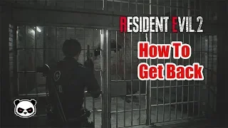 Resident Evil 2 How To Get Back To The Parking Garage - Jail Cell