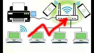 Как переделать USB принтер в WiFi принтер