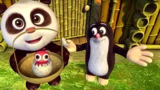 Кротик и Панда - Как высиживать яйца🍳 - серия 24- развивающий мультфильм для детей
