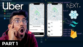 🔴  Uber Clone with Next JS, React JS, Tailwind CSS and Firebase (Part 1 of 3)