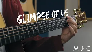 Glimpse of Us (Joji) Fingerstyle Guitar Cover | Free Tab