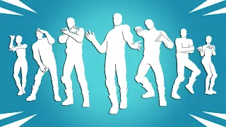 Top 50 Legendary Fortnite Dances & Emotes! (Back on 74, Classy, Social Climber, Popular Vibe, Show)