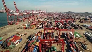 China's economy slows down ahead of President Trump's tariffs