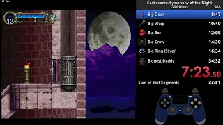 [PB] Castlevania Symphony of the Night - Alucard Any% Glitchless (34:28)