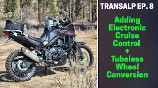 Cruise Control and Tubeless Wheels for the Honda Transalp 750 (EP.8)