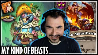 MY KIND OF BEAST BUILD! - Hearthstone Battlegrounds