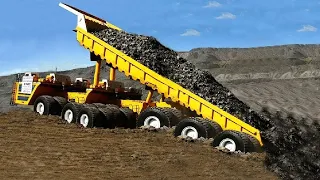 World Amazing Modern Dump Truck At New Level - Biggest Heavy Equipment Machines Working