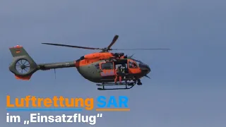 [Waldbrand Elbe-Elster🔥🚁] SAR 77-04 Start/Landung | SAR 77-04 Rettungshelikopter || Bundeswehr |