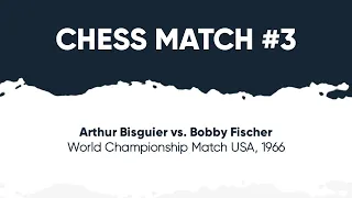 Arthur Bisguier vs Bobby fischer ~ Chess ~ USA, 1966