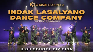 Indak Lasalyano Dance Company | High School Division | Chosen Ground 16 [FRONTVIEW]