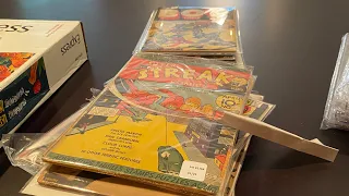 Big comic book unboxing. Golden Age, Silver Age & Bronze Age