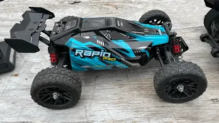 Rapid Pro 1/16 Scale 3s Lipo Battery Running The Streets Upgraded 5-16-2024