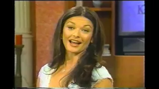 Catherine Zeta Jones on Regis & Kathie Lee