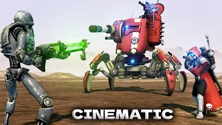 ULTIMATE MOD WARHAMMER 40K: Necrons vs Adeptus Mechanicus - Men of War: Assault Squad 2