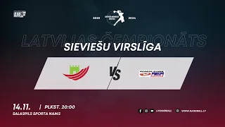 Salaspils SS - REIR / Dobele SS | Sieviešu handbola virslīga | Latvijas čempionāts 2023/2024