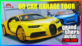 GTA 5 Online   60 Car Garage Tour Import Export DLC